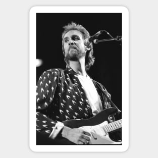 Mike Rutherford BW Photograph Sticker